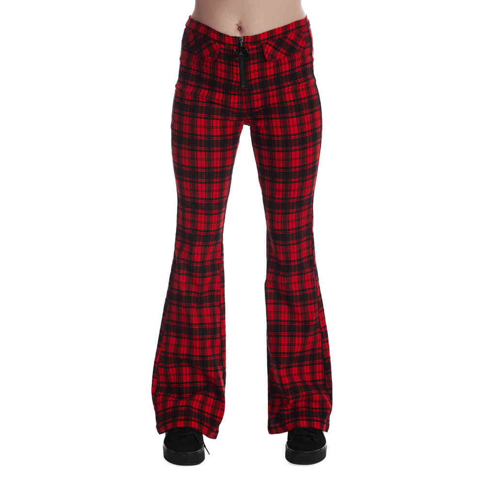 Banned - Cadelle Flare Flared trousers - Red